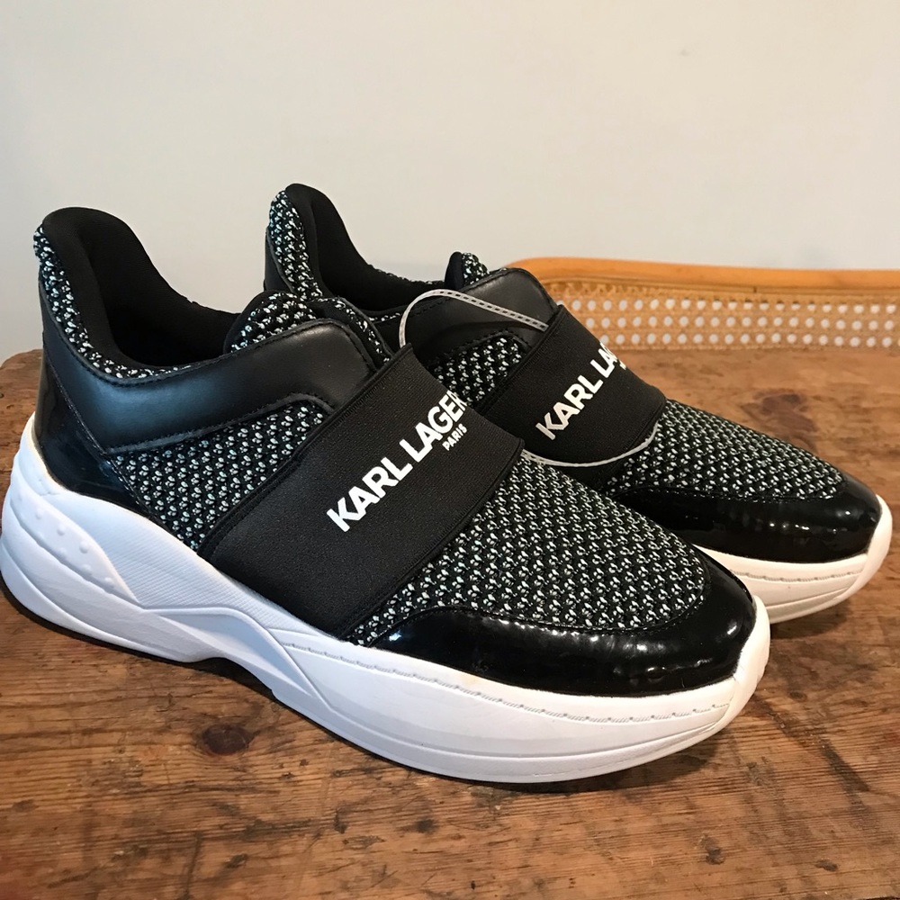 Karl Lagerfeld new with tags platform sneakers womens size 9